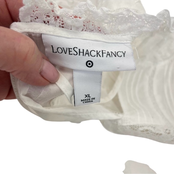 LoveShackFancy x Target Talullah Dress XL White - Picture 12 of 16